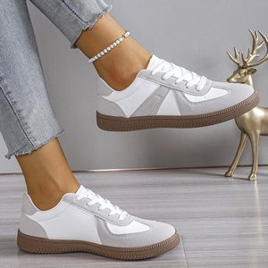 Nouvelles chaussures unisexes sportives et polyvalentes pour femmes, baskets blanches <span class=keywords><strong>de</strong></span> grande taille pour l'automne, chaussures plates décontractées et <span class=keywords><strong>tendance</strong></span> - Product Image 1