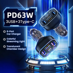 <span class=keywords><strong>6</strong></span> trong 1 USB C xe sạc <span class=keywords><strong>Adapter</strong></span> PD 30W đa cổng siêu nhanh phí cho iPhone 16 15 14 Pro Max <span class=keywords><strong>iPad</strong></span> Samsung điện thoại - Product Image 3