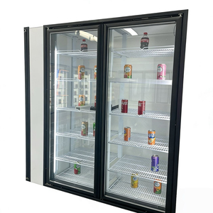 Vitrina Refrigerada con Puerta de Vidrio, Doble Temperatura, para Exhibición en Tiendas, Latas de Cerveza Frías, Purés de Frutas Frescas, Delicias Frías - Product Image 3