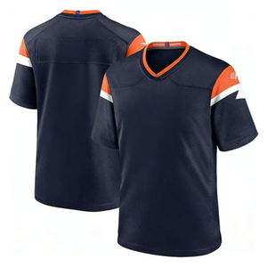 25/26 China Großhandel American Football Team Trikots Denver Broncos Nix Trikot De Football Kurzarm Lagerware Shirt Atmungsaktiv - Product Image 1