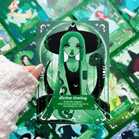 Cartes de Tarot Oracle de Divination Professionnelles pour Jeu de Cartes Classique Premium avec Guide en Anglais pour Débutants – Cartes du Roi