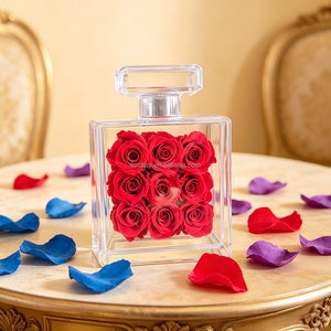 Magnifique vase parfumé aux fleurs <span class=keywords><strong>éternel</strong></span>les pour la Journée <span class=keywords><strong>de</strong></span> la Femme, les soirées romantiques et les propositions <span class=keywords><strong>de</strong></span> mariage, les dîners <span class=keywords><strong>de</strong></span> gala, les banquets et les <span class=keywords><strong>souvenirs</strong></span> pour invités - Product Image 6