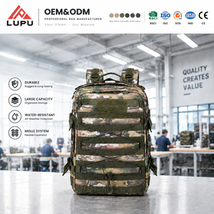 Mochila Táctica LUPU, Camuflaje, Sistema MOLLE, Gran Capacidad, Mochila de Exterior Unisex, Resistente al Agua, Duradera - Product Image 1