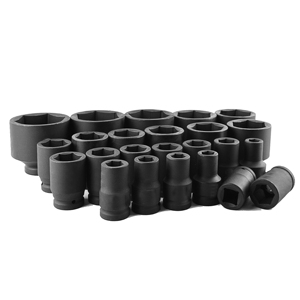 Douille d'impact <span class=keywords><strong>12</strong></span> points 1 pouce CR-MO phosphate de manganèse 120mm 65mm douille robuste à 6 points - Product Image 4
