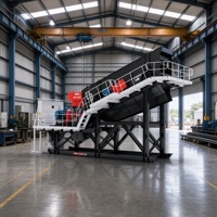 Installation de concassage modulaire complète avec concasseur à cône et crible vibrant MU330GPS pour la production de gravats et de pierres