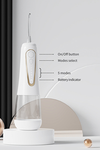 <span class=keywords><strong>Irrigador</strong></span> dental oral LCD recargable y eléctrico combo de flosser y cepillo de dientes de agua <span class=keywords><strong>denta</strong></span> - Product Image 3