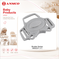 Kancing Pengaman Plastik Berkualitas Tinggi untuk Kereta Dorong Bayi, 25mm 1 Inci, 3 Titik, Lepas Tengah