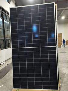Panneaux solaires Astronergy 455W entièrement noirs en stock type N 455va en stock monocristallin bifacial 24 lignes plates 132 cellules - Product Image 4