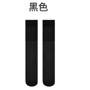 Calcetines por encima de la rodilla para mujer, calcetines de vestir antideslizantes de algodón ultrafinos 10D para piernas frías, protección solar y moldeadores - Product Image 6