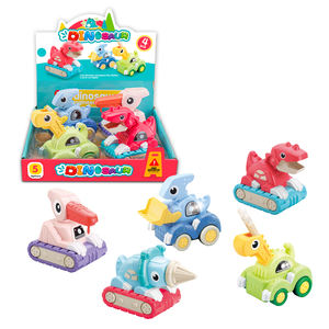 Voiture de dinosaure à friction miniature de <span class=keywords><strong>dessin</strong></span> <span class=keywords><strong>animé</strong></span> pour enfants, excavatrice de dinosaure pour enfants - Product Image 1