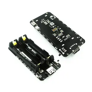 Duas Voltagem 18650 Bateria de Lítio Escudo V8 Mobile Power Placa de Expansão Módulo 5V/3A 3V/1A Micro USB Para <span class=keywords><strong>Arduino</strong></span> - Product Image 4