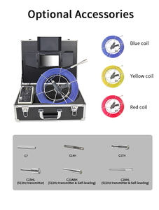 Cámara de Inspección de Tuberías WOPSON, Cámara de Drenaje de 512hz, Cámara de Inspección de Pozos Profundos para Inspección de Tuberías de Alcantarillado - Product Image 6