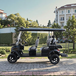Voiture de golf électrique ROYALWAVE de haute qualité à 6 places, homologuée CE, châssis 48/72V, état neuf, buggy pour adultes, terrain de golf - Product Image 4
