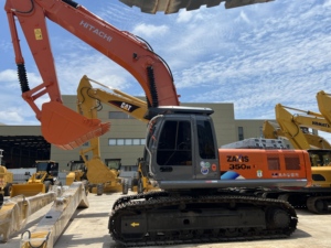 Excavadora Usada Hitachi Zaxis350H Disponible en Stock, Excavadora de Segunda Mano Hitachi ZX350H Adecuada para Trabajos de Cantera y Minería. - Product Image 5
