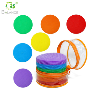 <span class=keywords><strong>Amazon</strong></span> Venta caliente 4 pulgadas alfombra marcadores sentado lugar gancho y bucle puntos <span class=keywords><strong>para</strong></span> el aula preescolar y - Product Image 6