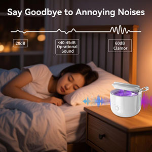 OEM Nueva Llegada Mini UV Ultrasónico <span class=keywords><strong>Dental</strong></span> Dentadura Tirantes Limpiador de cepillo de dientes 48kHz Limpiador ultrasónico de alta frecuencia al aire libre - Product Image 5