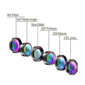 Bộ Ống Kính Máy Ảnh Điện Thoại Di Động Chất Lượng Cao Cho Điện Thoại Thông Minh 3 6 Trong 1 - Product Image 6