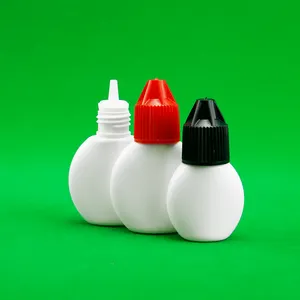 Bouteille de colle à cils couvercle en plastique aluminium qualité haut de gamme personnaliser bouteille adhésive d'extension de cils
