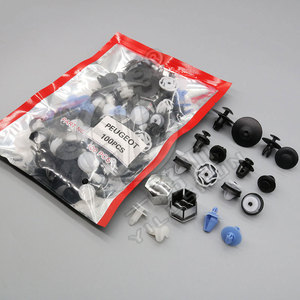 Clips para Paneles de Puerta de Coche Peugeot, 100 Piezas, Sujetadores a Presión, Retenedores para Molduras de Parachoques y Pasos de Rueda, Piezas de Reparación Automotriz - Product Image 1