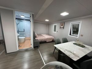 Casa Contenedor Prefabricada de Alta Calidad, Expandible, de 20 pies/40 pies, con Paneles Sándwich de Acero, Villa/Hotel Modular de 2-4 Dormitorios, de Rápida Construcción - Product Image 6