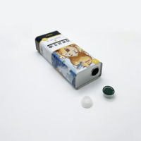 Boîtes de conserve rectangulaires de 2 litres pour huile d'arachide et d'olive Emballage métallique vide avec couvercle en plastique pour aliments en fer blanc