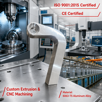 Services OEM complets : Bras de freinage en aluminium usiné CNC sur mesure pour pièces de moteur, surface anodisée sans rayures, ISO 9001