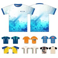 Fournisseurs de t-shirts unisexes vierges 100% polyester, fabricants de sublimation pour t-shirts personnalisés par sublimation