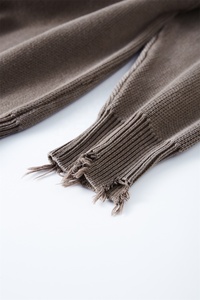 Maglioni Personalizzati da <span class=keywords><strong>Donna</strong></span> 2026, Abbigliamento Femminile, Maglione <span class=keywords><strong>Oversize</strong></span> Effetto Vissuto e Lavato - Product Image 3