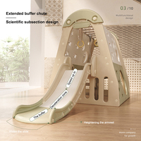 Jouets d'escalade 4 en 1 pour tout-petits, avec toboggan, triangle d'escalade, tunnel de ramassage et espace de jeu, aire de jeux intérieure pour tout-petits