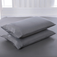 Parure de draps en coton égyptien moderne et minimaliste, confortable et douce, avec taie d'oreiller lisse et durable, drap-housse brodé pour la maison