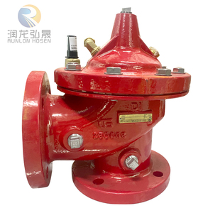 FM CLA UL VAL certificata 90-21 valvola di riduzione della pressione in ferro duttile ad alta temperatura struttura del cancello della valvola di controllo del flusso - Product Image 1