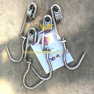 Nhà Máy Giá 304 thép không gỉ gia súc carcass treo móc bò giết mổ máy cho Lò mổ abattoir thiết bị - Product Image 1