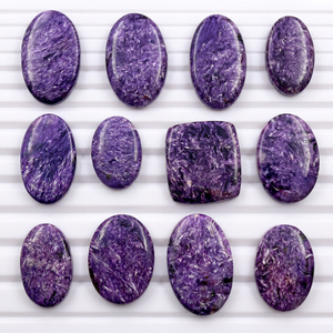 Gemas Trimurti, Cuarzo Natural AAA, Cabujón, Piedra Preciosa Azul Rusa Rara, Piedras Sueltas para Colgantes, Anillos, Fabricación de Joyería, Venta al Por Mayor - Product Image 1