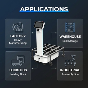 <span class=keywords><strong>Robot</strong></span> mobile autonome AutoXing AX812 L300, capacité de levage de 300 kg, ultra-lourd, SLAM, LiDAR 40 m, pour usine, entrepôt, industrie - Product Image 4