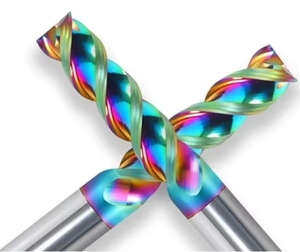 DLC <strong>Coating</strong> Tungsten Steen Milling Cutter HRC65 U-groove Milling Cutter Carbide 3F <strong>End</strong> <strong>Mill</strong> for Aluminum - Product Image 2