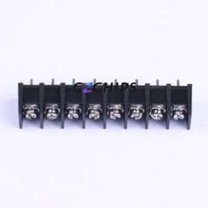 KF55S-10.0-8P Barrier Terminal Block Through hole Component (THT),P=10mm Connector Two Sides 10mm 1x8P Straight Pin - Product Image 1