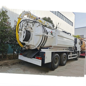 รถขุดไฮโดรลิค Shacman F3000 รุ่นใหม่ปี 2023 พร้อมชุดดูดและฉีดน้ำเสีย (พวงมาลัยขวา 13500 ลิตร น้ำเสีย + 4000 ลิตร น้ำสะอาด) - Product Image 3
