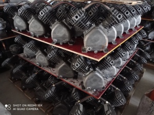 Nhà Máy Bán Máy Nén Khí Di Động Piston Sắt Đầu Đúc Máy Nén Khí Bơm V2065 Bình Khí 50 Lít - Product Image 4