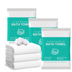 Disposable Nonwoven <b>Compressed</b> Towel Strong Absorbent Eco-Friendly Soft Comfortable for Hotel Travel Use - Product Image 1