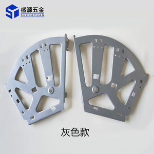 Shengyuan Flip-Up Shoe Rack Metal Bracket Wall Mount Space Saving Gray Model 0504 - Product Image 1