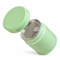Boîte à thé matcha personnalisée 30g - Boîtes à thé en métal rondes de petite taille de qualité alimentaire, emballage en gros avec couvercle hermétique
