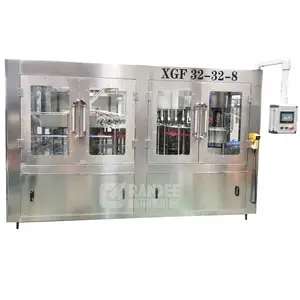 Máquina automática de llenado de agua de bebida mineral/planta de llenado de agua de botella