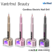 Vantrend Beauty - Perceuse à ongles sans fil 35000 tr/min, rechargeable, faible bruit, électrique, pour salon de manucure, vente en gros en usine, OEM accepté