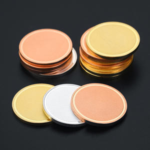 Wholesale Custom 40mm Stainless Steel Metal Coin Mirror Matte <strong>Brass</strong> Copper Stock Laser Engrave Wire EDM Broaching Challenge - Product Image 3