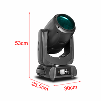 Lumière de tête mobile à faisceau 260W 9R avec contrôle DMX512 Protection Utilisation pour les mariages et les hôtels pour la conception ODM/OEM