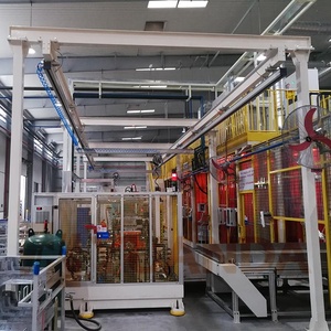 Ánh Sáng Hợp Kim Nhôm Hồ Sơ Vật Liệu Đường Sắt Theo Dõi Overhead Treo Workstation Cầu Crane Hệ Thống - Product Image 6