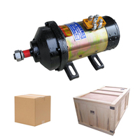 Motor DC Magnet Permanen 48V 1200W Efisiensi Tinggi IP54 Pemasangan Flens Pengurang Kecepatan Bekas Sepeda Listrik Refurbished