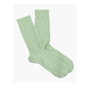 Chaussettes grises unies personnalisées pour hommes – Antidérapantes, respirantes, en coton écologique tricoté, style classique, confortables pour l'automne - Product Image 6
