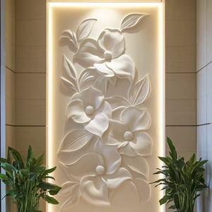 Maßgefertigtes Hochwertiges Wandkunst 3D-Schnitzerei Fiberglasrelief - Product Image 3