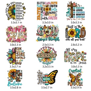 Pegatina de Transferencia de Goma Lavable con Diseño Personalizado de Dibujos Animados, Impresión Serigráfica de Plastisol para Transferencias Térmicas para Camisetas - Product Image 3